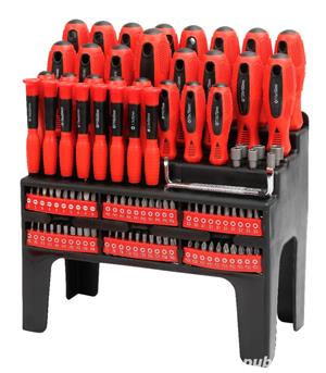 Vand Set surubelnite, tubulare si biti 100 bucati NOU Pret 249 Lei