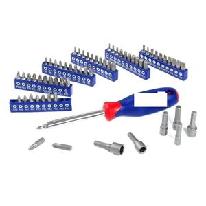 Vand Set surubelnite, tubulare si biti 100 bucati NOU Pret 249 Lei - imagine 4