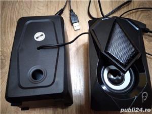 Boxe Gaming 2.0, RMS 6W (2 x 3 W), 4 x LED, Nou ! - imagine 6