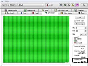 Hard Disk IDE 2,5" HDD-80 Gb Fujitsu CODE: MHT2080AH PL - imagine 3