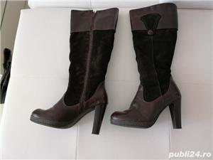 Vând cizme de piele produs import Italia produs de calitate. Premium.  - imagine 7