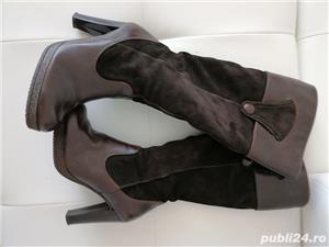 Vând cizme de piele produs import Italia produs de calitate. Premium.  - imagine 8