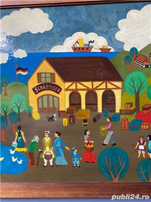 Tablou scoala naiva - imagine 3