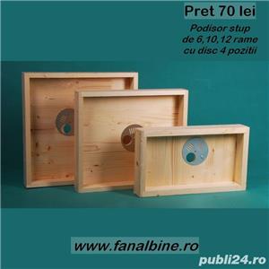 Vand stupi albine10 rame + magazie completi cu rame, hranitor, gratie hanneman    - imagine 6