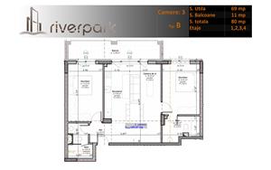 Apartament 3 camere BLOC NOU, Ansamblul River Park Reghin - imagine 2