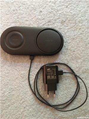 Încărcător rapid SAMSUNG dublu wireless NOU