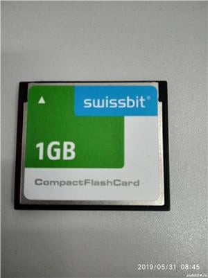 Compact card CF compact card flash 1 GB Samsung TRS și Swissbit Industrial