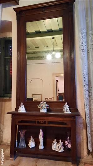 Vand doua oglinzi vechi de cristal - imagine 2