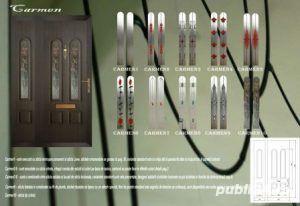 PETRA 1 IMITATIE LEMN (Fata de Usa PVC-Termopan), panel ornamental pvc pentru usi termopan - imagine 3