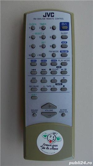 Telecomanda JVC audio Rm-Rx620 Rxc7k Rxqn1e Rxuc40rwt Se3 Se45u Se5 Ses20u Sme38 Smxj10e Smxj75r  - imagine 7