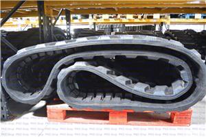 Senila de cauciuc pentru Miniexcavator JCB , Volvo, Komatsu, Caterpillar - imagine 5