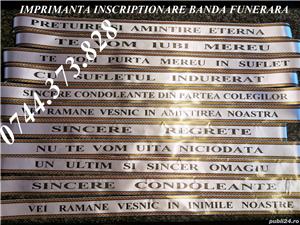 Imprimanta panglica funerara   