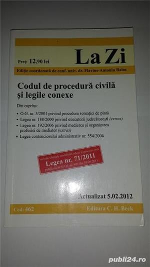 Vol."Codul de procedura civila si legile conexe"