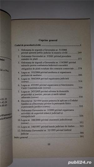 Vol."Codul de procedura civila si 12 legi uzuale" - imagine 2