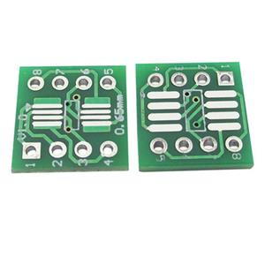 SMD To DIP8 Adapter 0.65/1.27mm SO8 SOP8 SSOP8 TSSOP8 PCB Board, test, adaptor