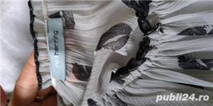 Rochie RedHerring negru-gri sexy , mulata, transparenta, M, UK - imagine 6