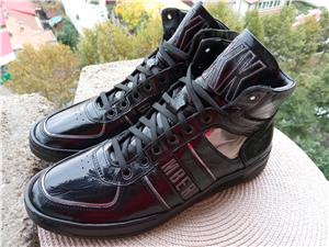 Ghete piele Bikkembergs, mar 40 (25 cm)