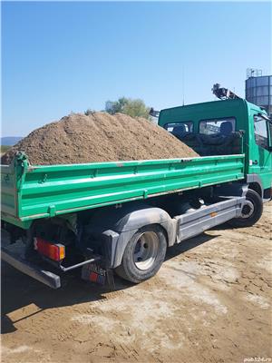 Transport nisip sort balastru materiale de constructii - imagine 2