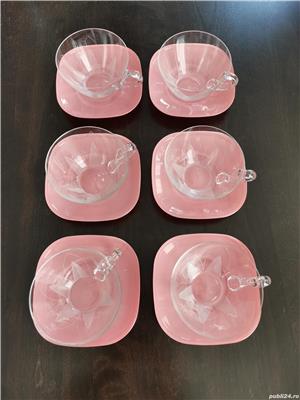 Set vintage cristal handmade