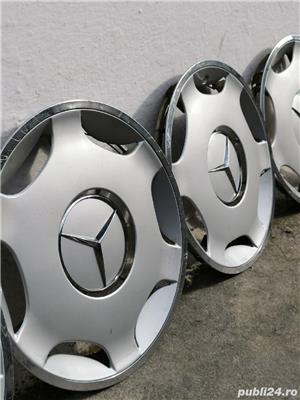 Set de 4 capace cu chrom pentru Mercedes R15 - imagine 6