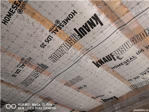 Izolatie profesionala cu celuloza, tavane pereți mansarde - imagine 2