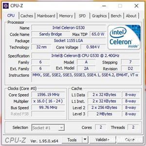 Procesor Intel Celeron G530, 2.4GHz, socket 1155