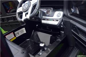 Masinuta electrica pentru copii Mercedes G63 AMG 60W 12V Black - imagine 6