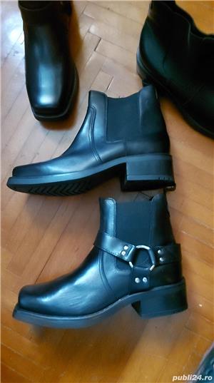 Încălțăminte din piele naturală HARLEY - imagine 2