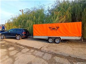 inchirieri remorci cu prelata remorca 2700kg 2000kg 1500kg 750kg platforma  transport auto moto atv - imagine 8