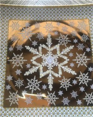 Platou Rosenthal - Versace 22 cm  Christmas in Your Heart  (NOU) - imagine 2