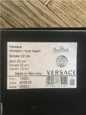 Platou Rosenthal - Versace 22 cm  Christmas in Your Heart  (NOU) - imagine 6