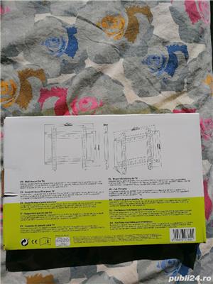 Vând suport TV de perete, fix, produs de calitate, produs la cutie.  - imagine 3