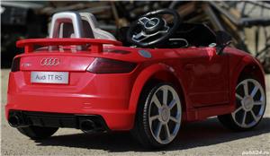 Masinuta electrica pentru copii Audi TT RS 60W 12V cu music player - imagine 4