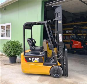 electrostivuitor   stivuitor electric caterpillar 1.5 tone - imagine 2