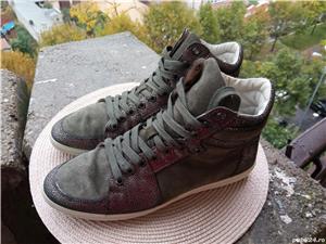 Ghete piele Ricosta, mar 40 (25 cm)