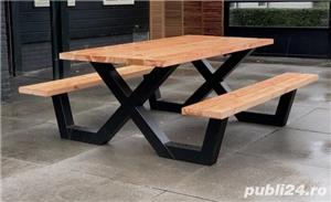 set masa picnic / set masa parc si gradina / mobilier urban - imagine 10
