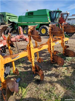 Plug HUARD PR65t, 5 brazde (3+1+1) reversibile, cormane plazuri brazdare originale. IMPORT. - imagine 7