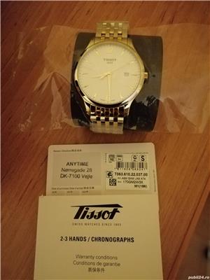 Vand ceas Tissot bărbătesc T063.61  - imagine 2