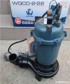 Pompa submersibila ape murdare cu tocator + cutit - imagine 3