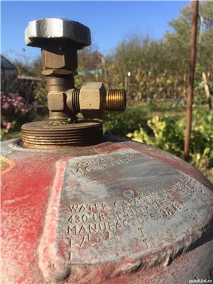 Butelie gaz GPL 55kg, 120LBS ,industriala; Țeava rotundă galvanizat D-60mm - imagine 7
