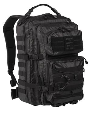 Rucsac militar mil-tec tactical black marime Large 36 litri negru