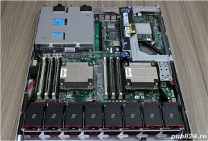PC Server HP DL360E Gen8,4x SSD samsung , RAID, controler hdd sata Windows server 2012  - imagine 2