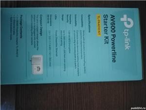 Kit Adaptor Powerline TP-LINK TL-PA4010, Ethernet 600Mbps - imagine 4