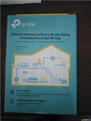 Kit Adaptor Powerline TP-LINK TL-PA4010, Ethernet 600Mbps - imagine 3