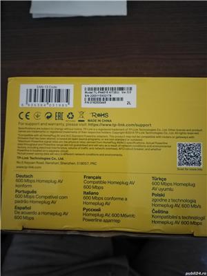 Kit Adaptor Powerline TP-LINK TL-PA4010, Ethernet 600Mbps - imagine 5