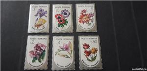 Timbre Romania-Flora,10 poze,nestampilate,MNH - imagine 7