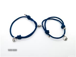 Set de două brătări magnetice pentru cupluri