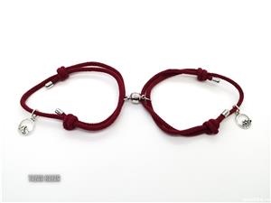 Set de două brătări magnetice pentru cupluri - imagine 3