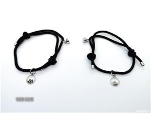 Set de două brătări magnetice pentru cupluri - imagine 6