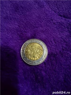 Moneda 500 lire San Marino Descoperirea Americii 1992 de colecție - imagine 2